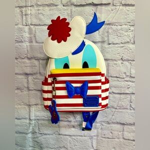 NWT Disney Cruise Line Loungefly Backpack - Captain Donald